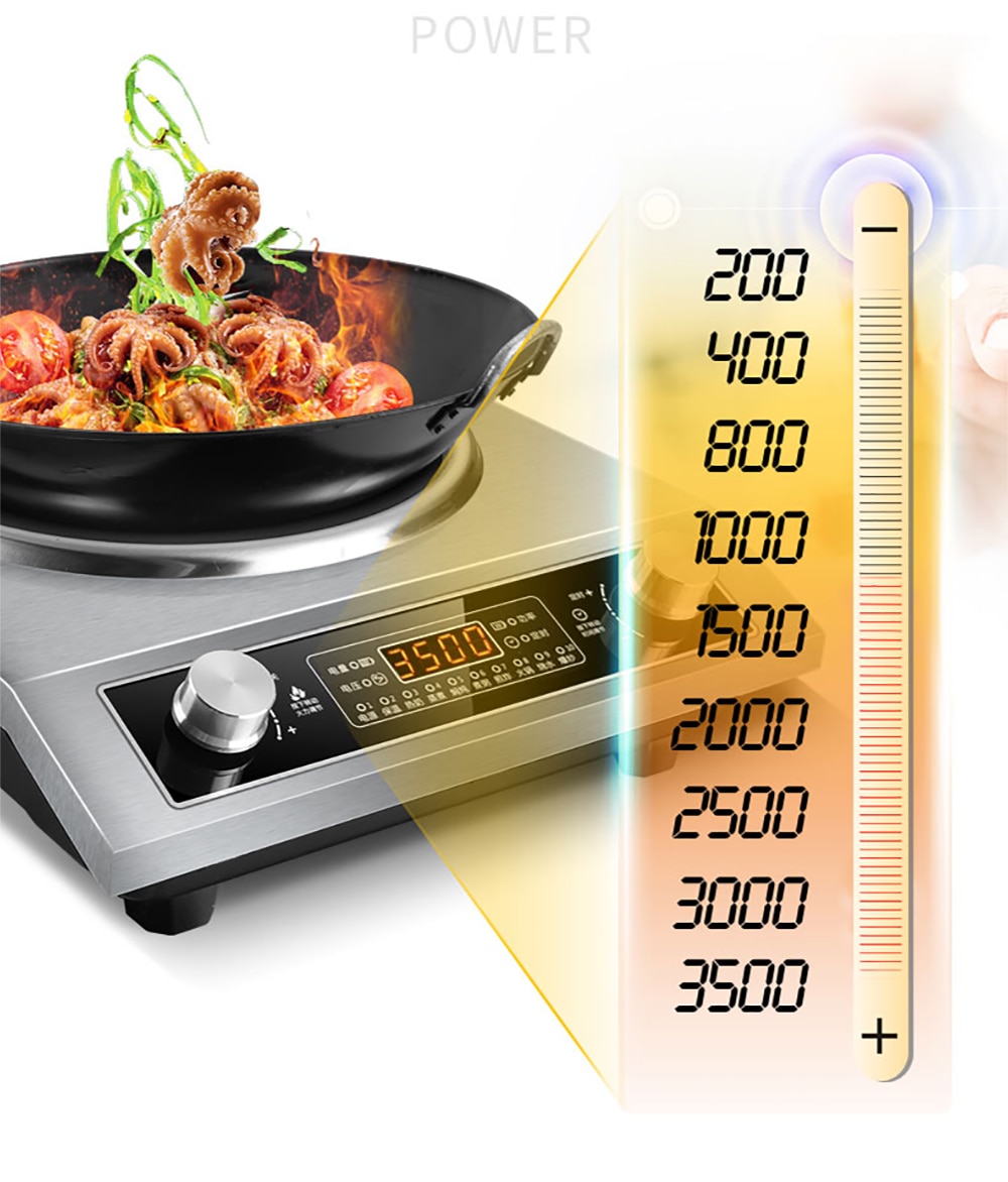 Bếp Điện Từ Đơn Công Suất Cao 3500W High Power Induction Cooker