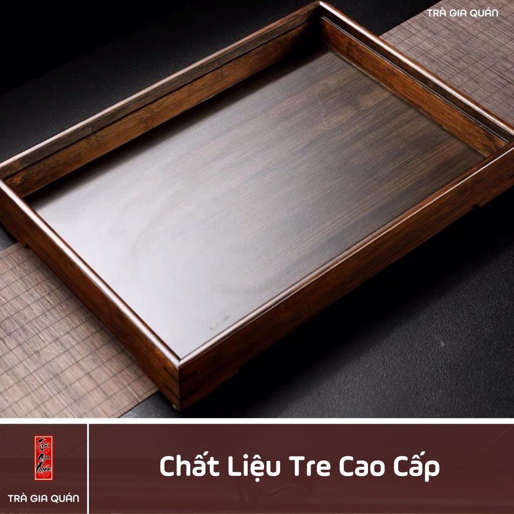 Khay Trà Tre Cao Cấp Chữ Nhật KT 10