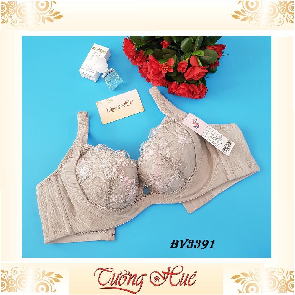 Áo lót nữ Bon Bon BV 3391 ren mỏng lưng bảng to.