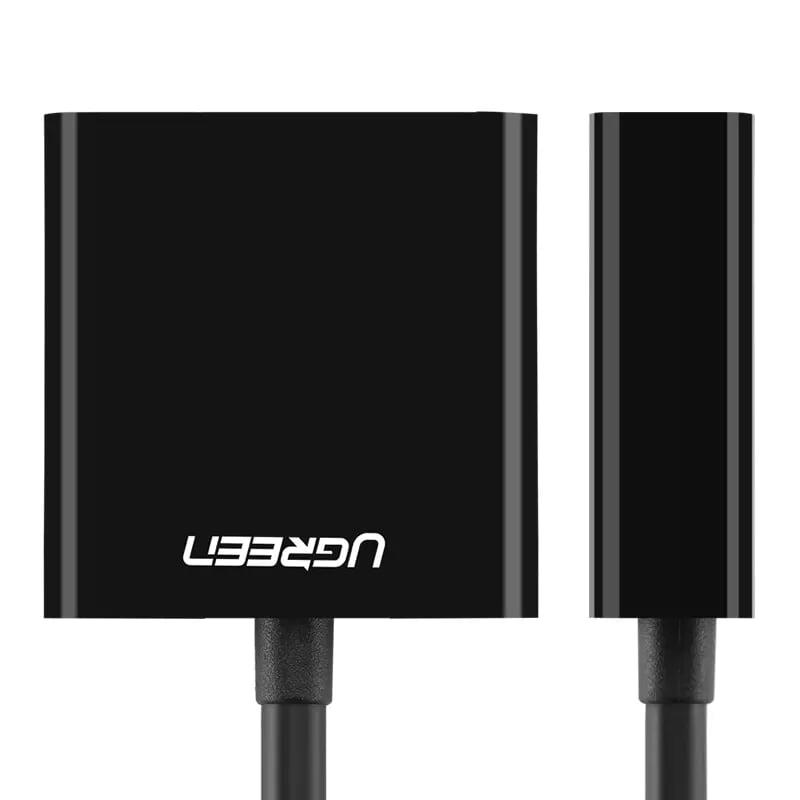 Ugreen UG20415DP109TK Màu Đen Cáp chuyển đổi DisplayPort sang VGA Full HD cao cấ - HÀNG CHÍNH HÃNG