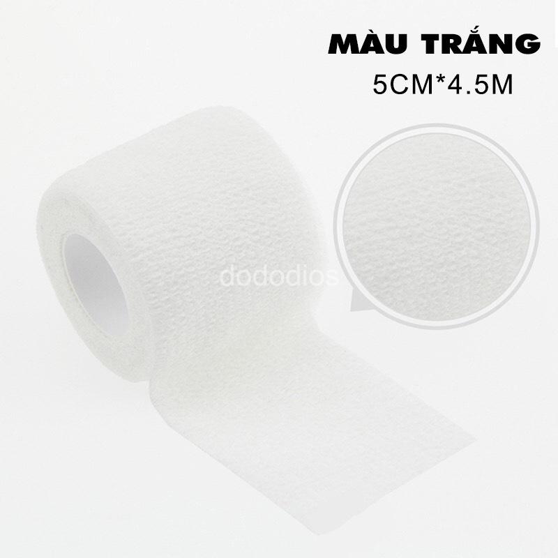Băng Keo Thể Thao Tự Dính Đá Bóng Cuốn Cổ Chân Cổ Tay Cao Su Non Vải Chống Chấn Thương - Hàng chính dododios