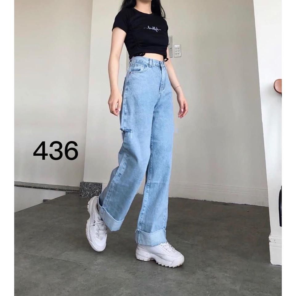 HCM 99K Hot Hot Quần Baggy Nữ Hot Nhất 2020 BUN04 <--- TiTi Fashion - Xanh,L