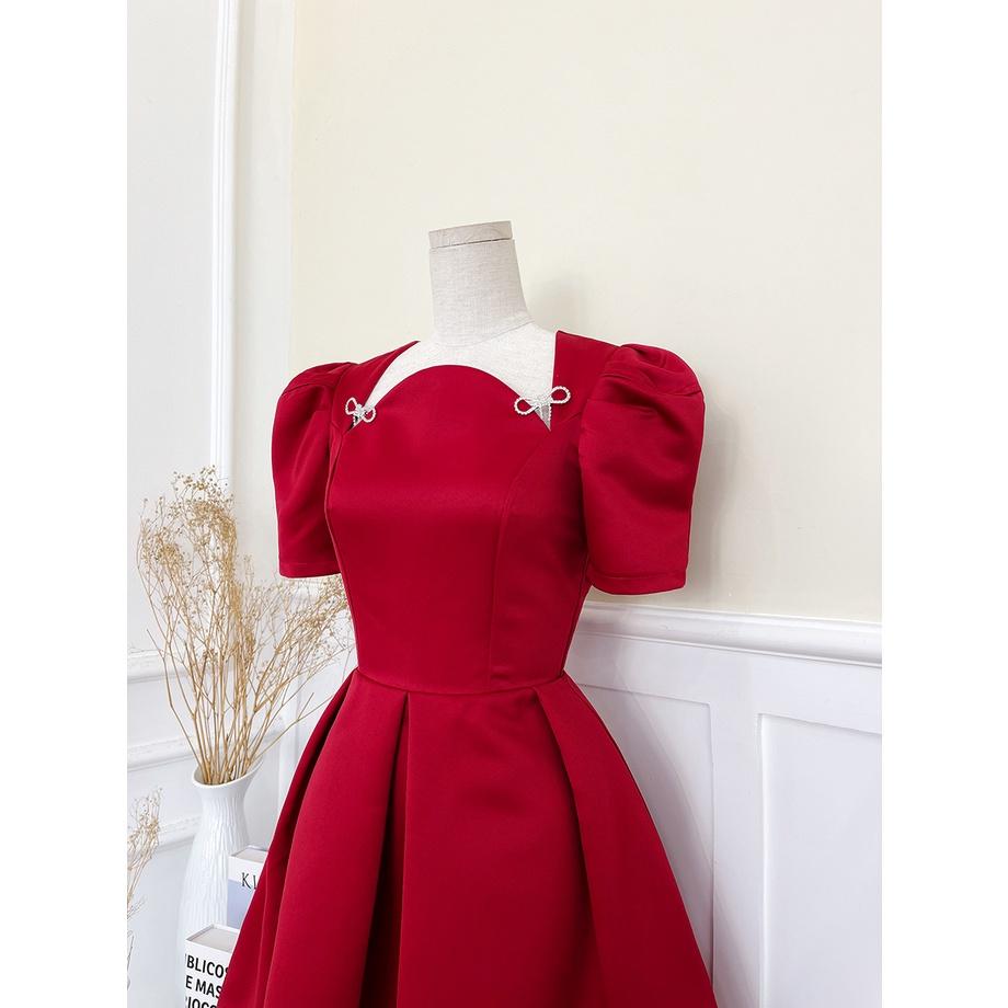 BBSTORE'S Đầm Xòe Tay Lỡ Dự Tiệc Sang Trọng -D1316