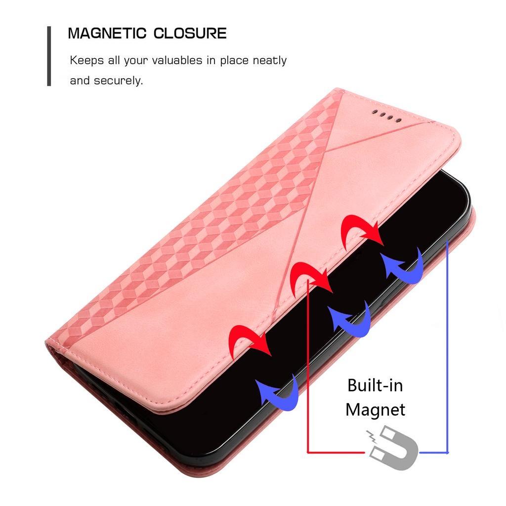Ốp lưng điện thoại dạng ví da lật dành cho OPPO Realme5 6i 8 Pro 5G Reno5 Find X3 Lite
