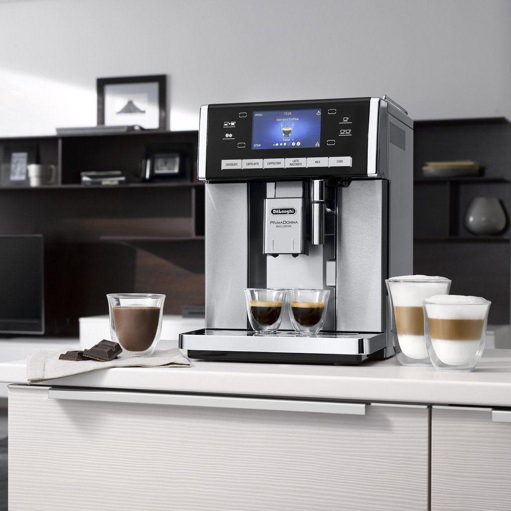 Máy Pha Cà Phê Tự Động DELONGHI PRIMADONNA ESAM 6900, Máy Pha Cafe, Espresso, Cappuccino, Made In Italy, BH 12 Tháng