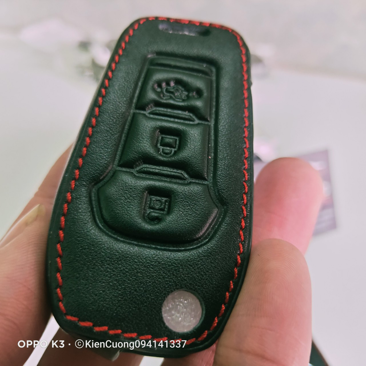 Bao da Chìa Khóa ô tô kèm móc khóa Xe Ford Ranger Wildtrak 3.2, Ford Ranger XLT 2.2, Ford Ranger XLS 2.2