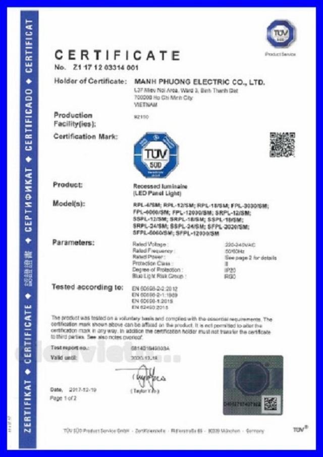 ĐÈN LED ÂM TRẦN 9W TRÒN MPE RPL-9
