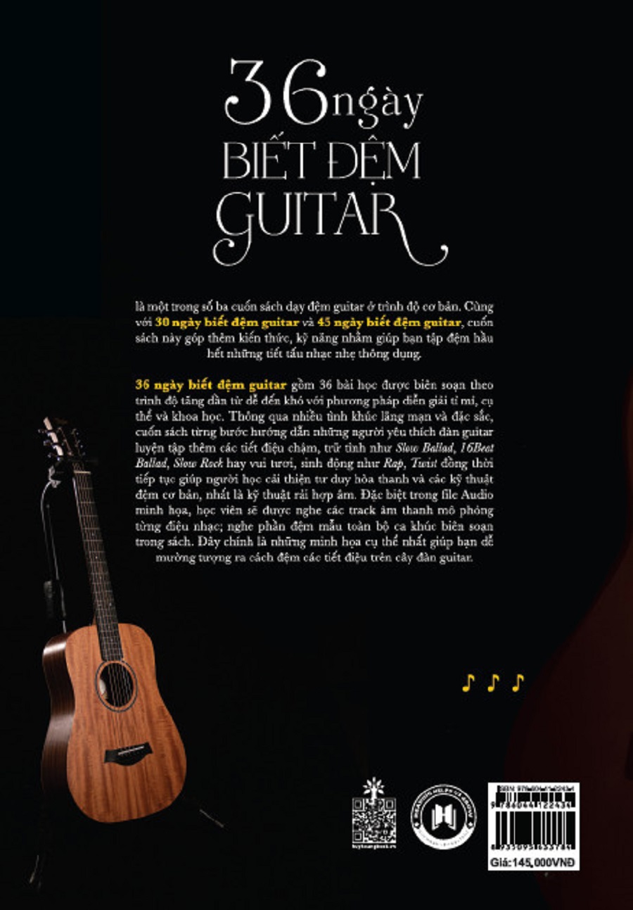 36 Ngày Biết Đệm Guitar (Tái Bản 2024)