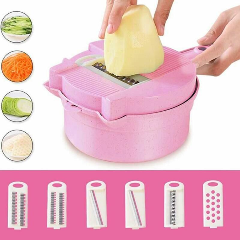 1pc 15 IN 1 Multi-function EASY FOOD CHOPPER Food Vegetable Blender Chopper Slicer
