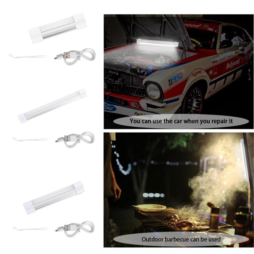 LED Emergency Light Warm White White USB Rechargeable Outdoor Camping Lamp