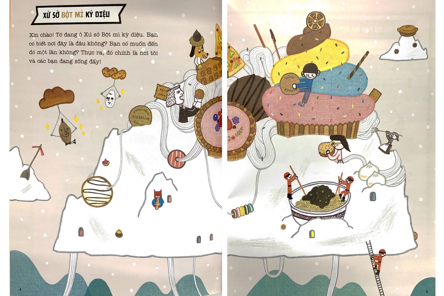 Sách Vừa mềm vừa dẻo - Bé ơi, đừng ăn nhiều bột mì!