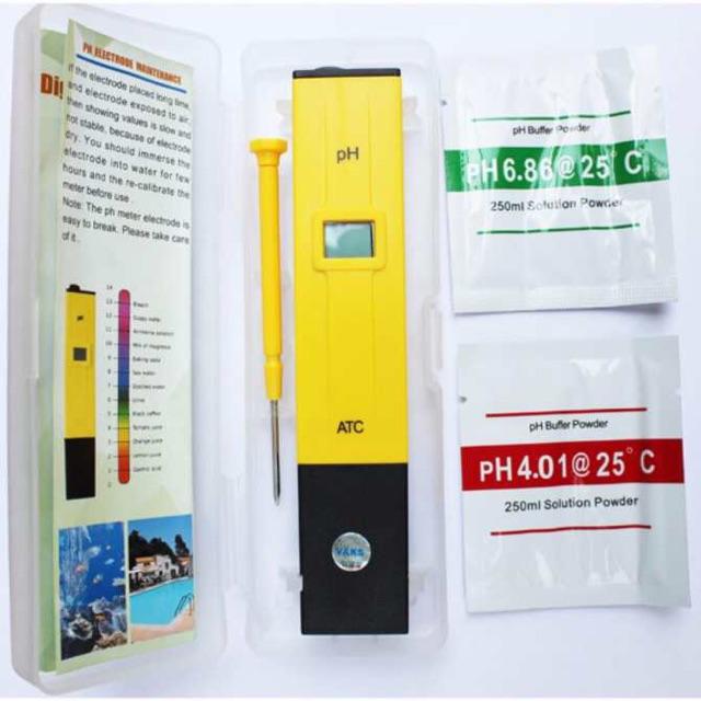 Bộ Bút Đo pH Điện Tử ATC Chuyên Nghiệp