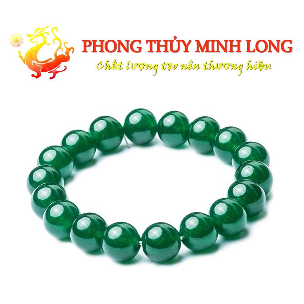 Vòng tay đá Mã Não Xanh chất lượng 3A