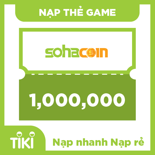 Mã thẻ game Sohacoin 1M