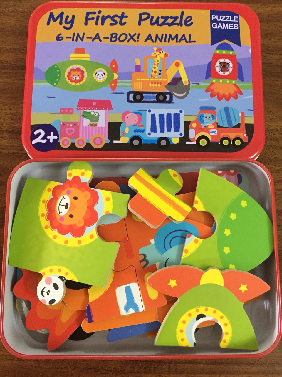 Puzzle gỗ 3,4,5,6 mảnh