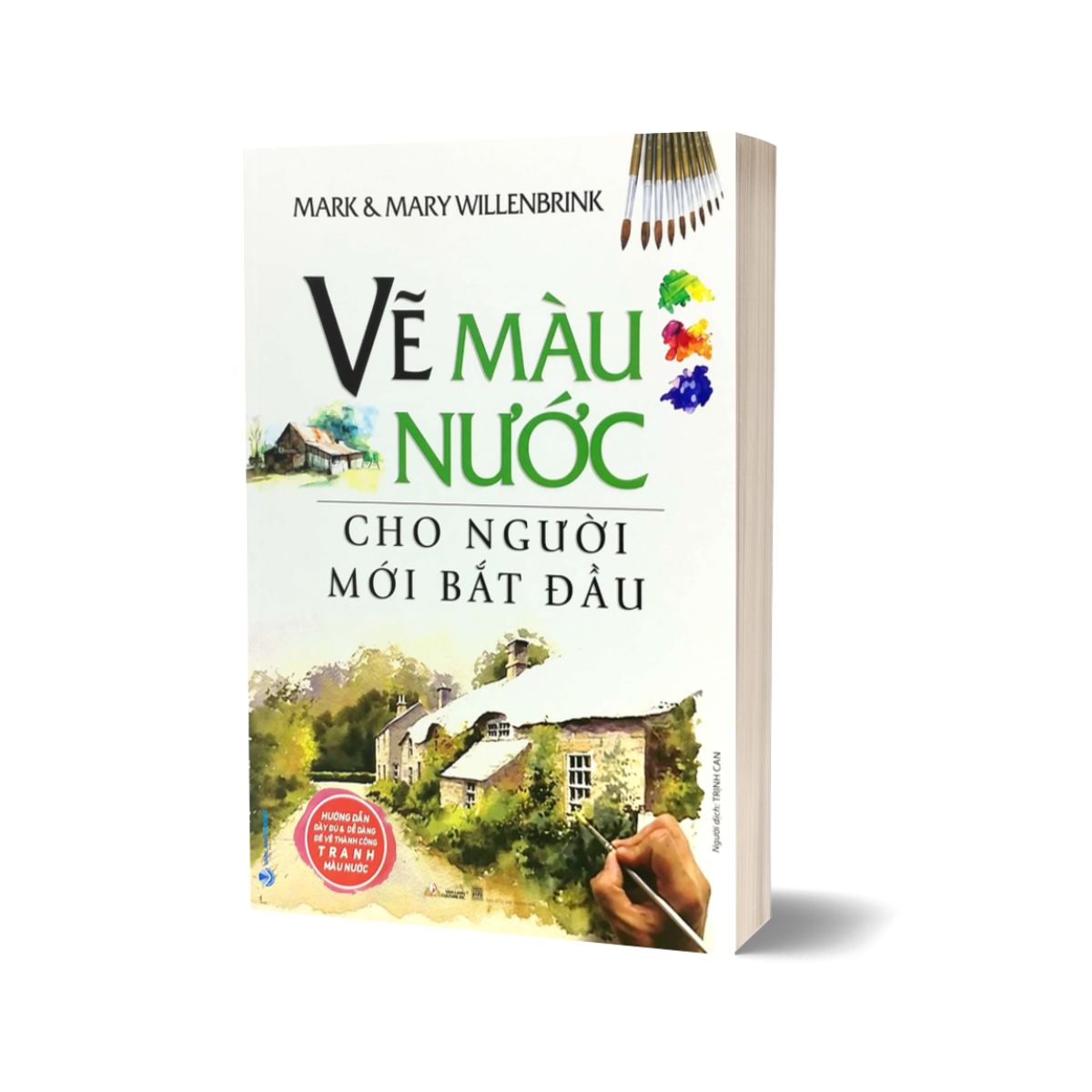 Combo Bí Quyết Vẽ Màu Nước + Vẽ Màu Nước Cho Người Mới Bắt Đầu + Học Vẽ Tranh Màu Nước