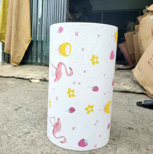 Combo 10 mét giấy dán tường, decal dán tường trang trí nhà cửa HẠC TRẮNG MỚI khổ 45cm
