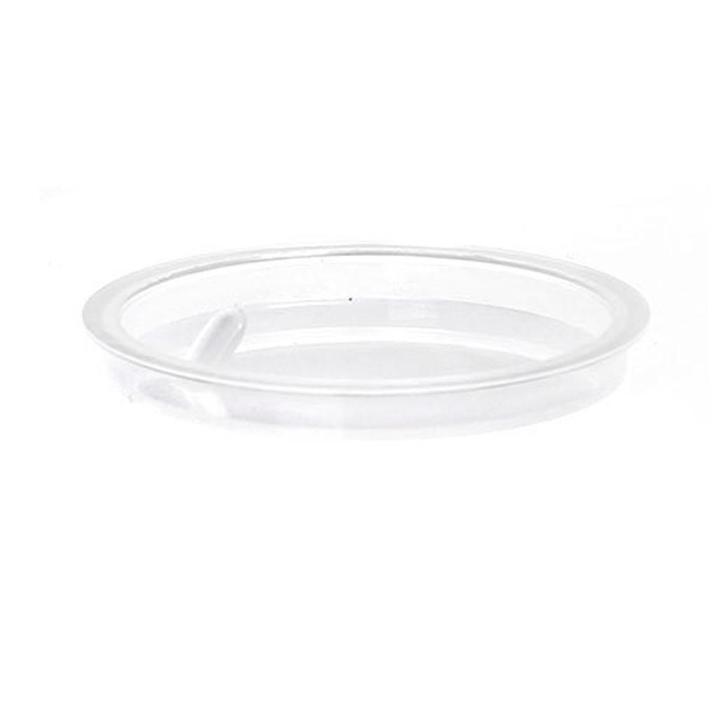 2X Refillable Plastic Empty Face Cream Cosmetic Container with Lid White-100g