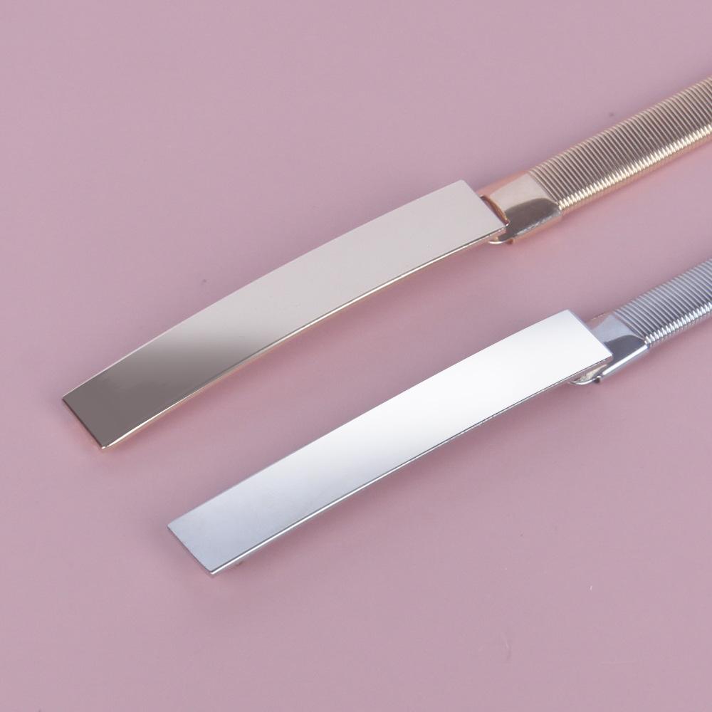 2 GÓI Thắt lưng eo thun co giãn cho nữ Thắt lưng kim loại có khóa khóa liên động