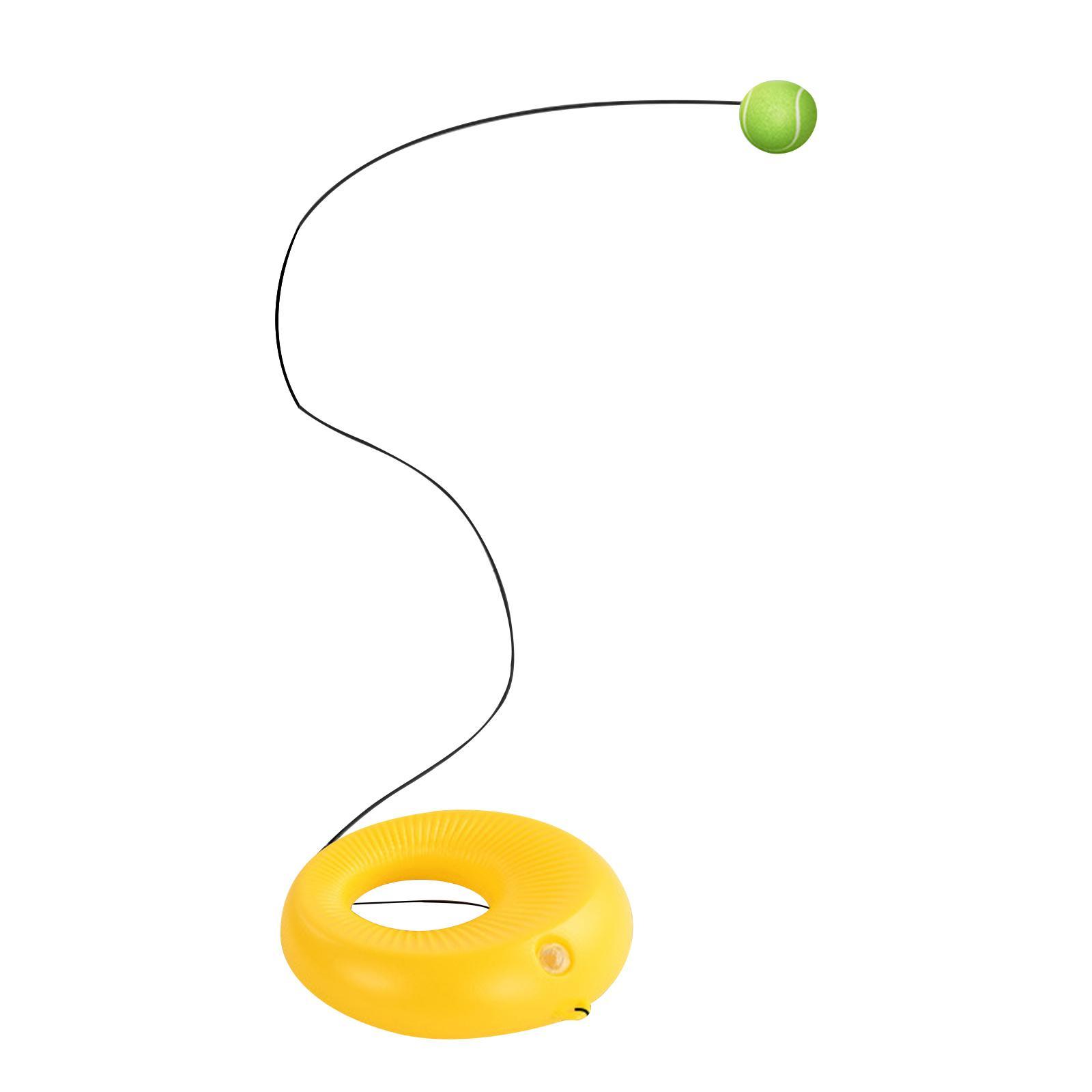 Tennis Ball with String Tennis Trainer Exerciser Hand Eye Coordination Self Tennis Training Tool Practice Gear for Beginners, Swing