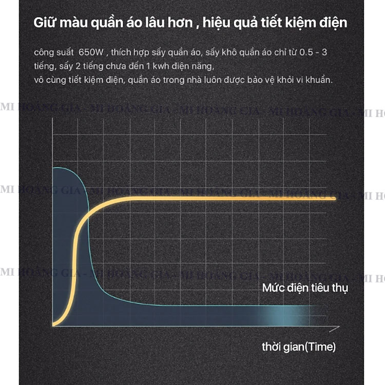 Máy sấy diệt khuẩn quần áo cho bé Xiaomi Lydsto HD-YWHL11 - Hàng nhập khẩu