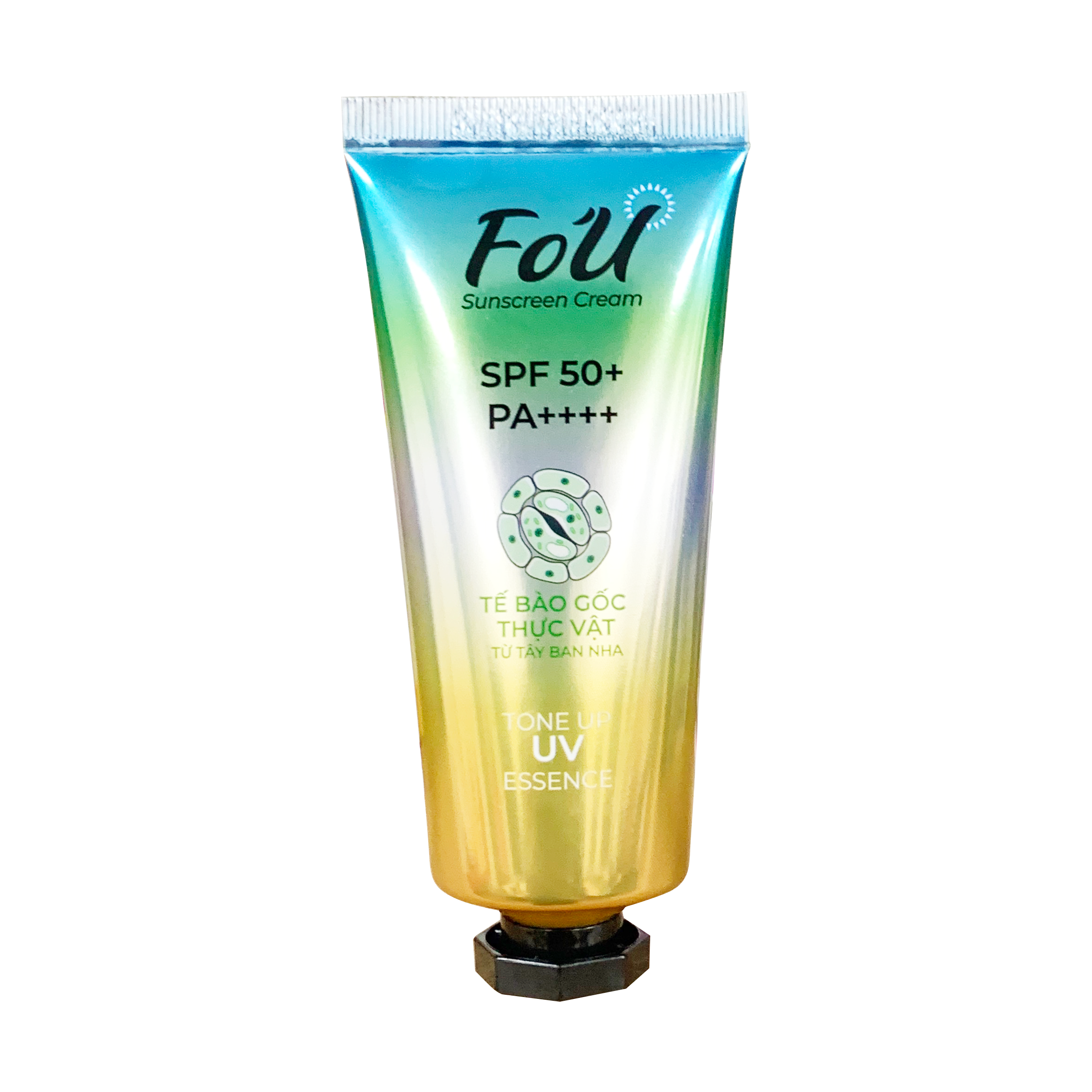Kem Chống Nắng Fo'U SPF 50+ PA ++++, Nâng Tone Nhẹ, Dưỡng Ẩm Da, Chống Nước Không Gây Bết Dính - Tuýp 50g