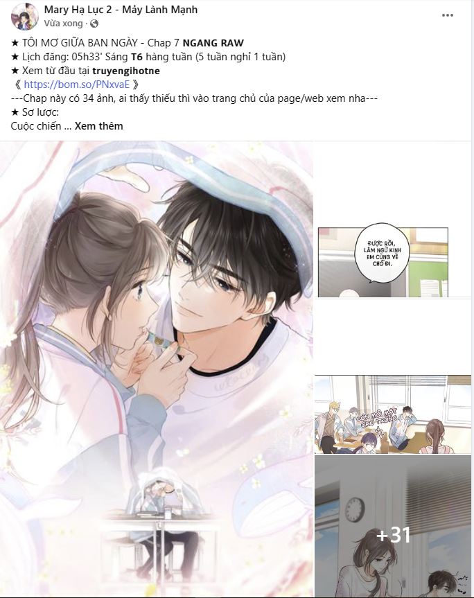 Tôi Mơ Giữa Ban Ngày chapter 7.1 - Trang 4