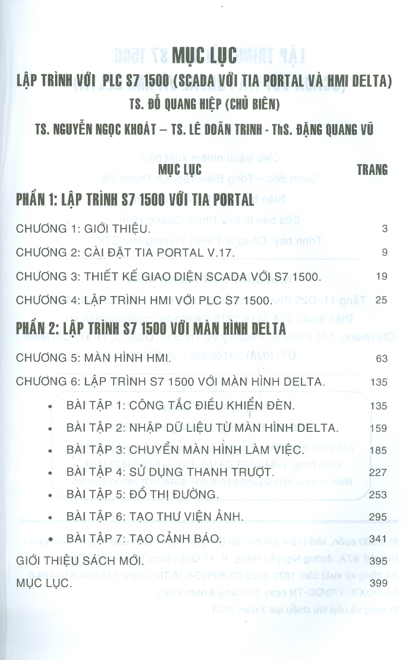 Lập Trình Với PLC S7 1500 Scada Với Tia Portal Và HMI Delta