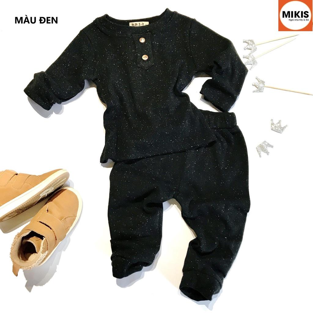 Bộ Quần Áo Nỉ Pijama Tăm