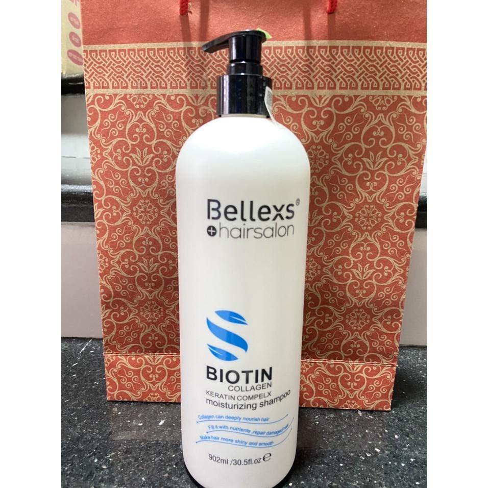 Dầu gội Biotin Bellexs hairsalon Dung Tích 902ml Kích Thích Mọc Tóc- Làm Mượt Tóc Hư Tổn