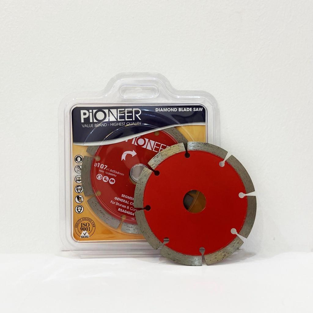 LƯỠI CẮT GẠCH - ĐÁ RSA04004  8 răng  đường kính phi Ø107mm chuyên cắt gạch, đá chất lượng cao chính hãng
