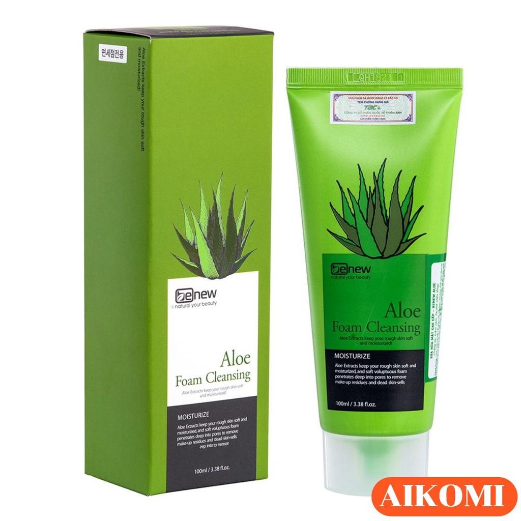 Sữa Rửa Mặt Benew Hàn quốc Tinh Chất Lô Hội 100ml chính hãng