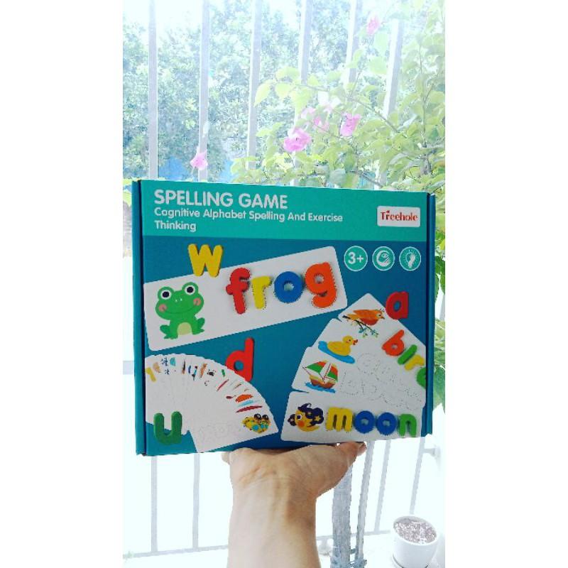 Ghép vần Spelling Game gỗ