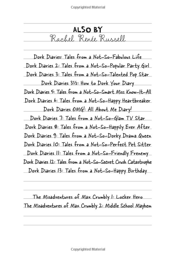 Dork Diaries 4 -Tales from a Not-So-Graceful Ice Princess