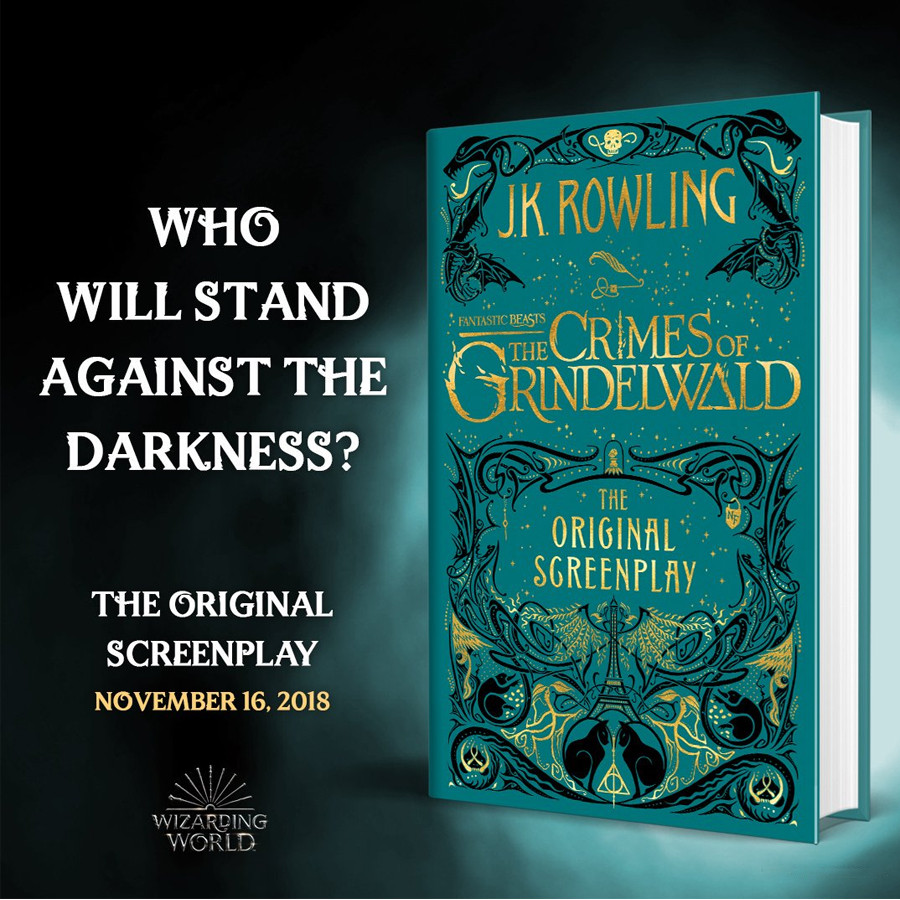 Fantastic Beasts: The Crimes of Grindelwald - The Original Screenplay (Hardback) -Tội ác của Grindelwald - Kịch bản gốc