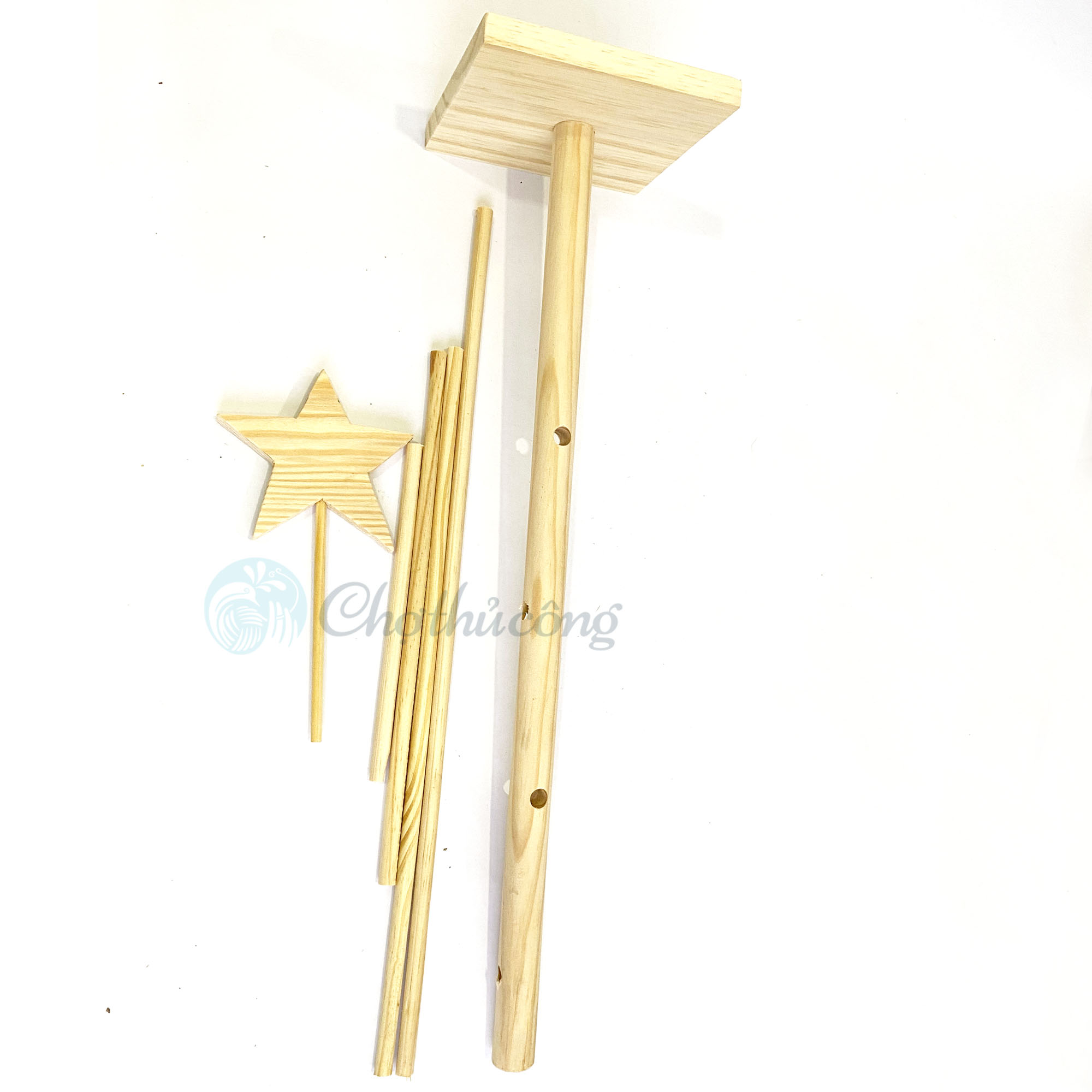 Cây thông noel gỗ thông tự nhiên cao 60cm, 90cm, 150cm lắp ráp gọn nhẹ, decor handmade - Cây thông noel mini trang trí giáng sinh
