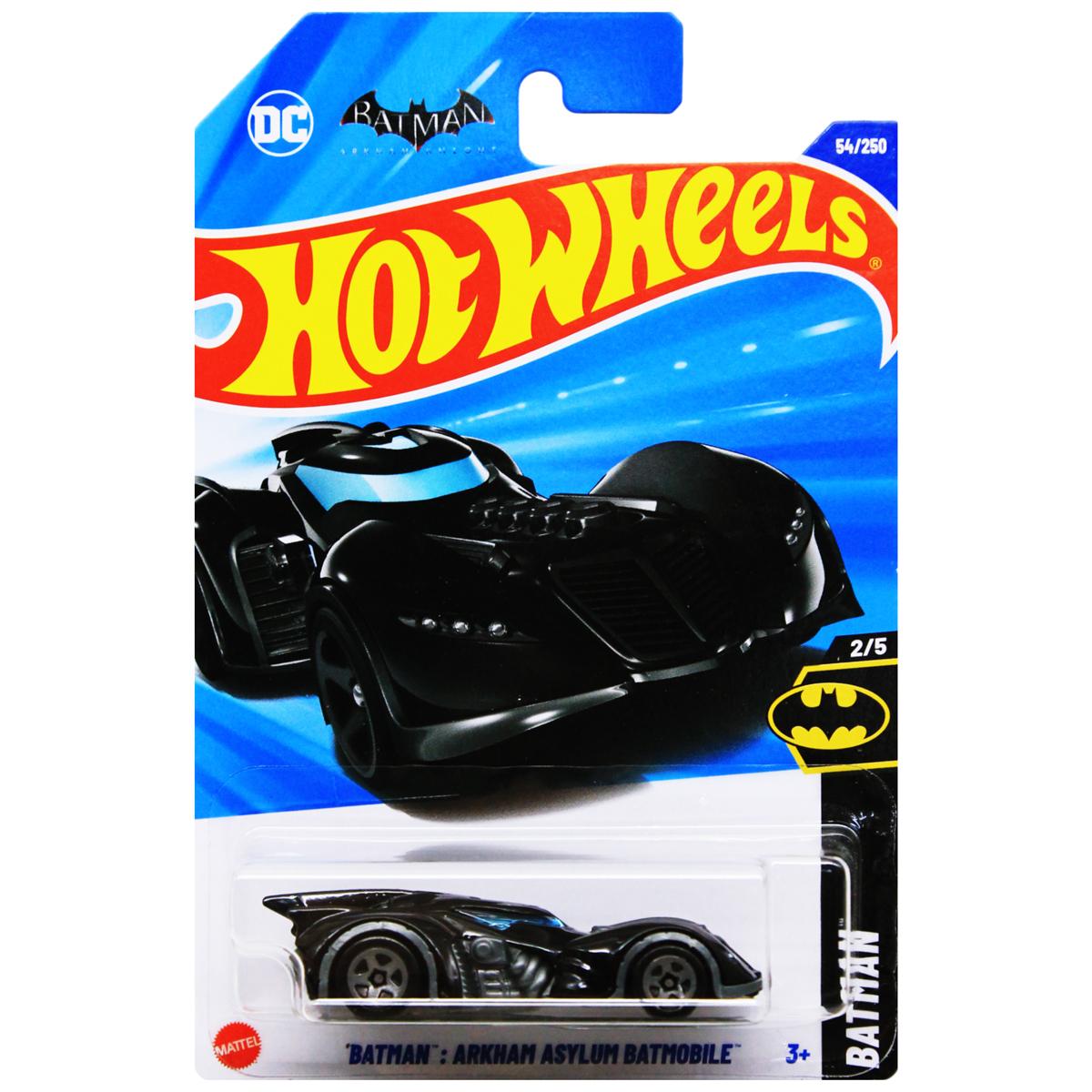 Siêu Xe Hot Wheels C4982 - 54/250 - Batman &amp; Robin Batmobile (Mẫu Màu Giao Ngẫu Nhiên)