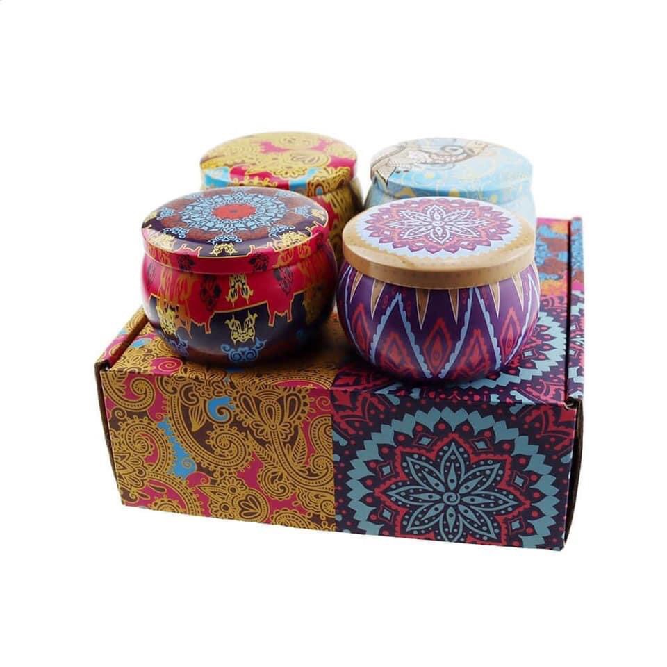 NẾN THƠM SET QUÀ TẶNG 4 MÙI BẤT KỲ