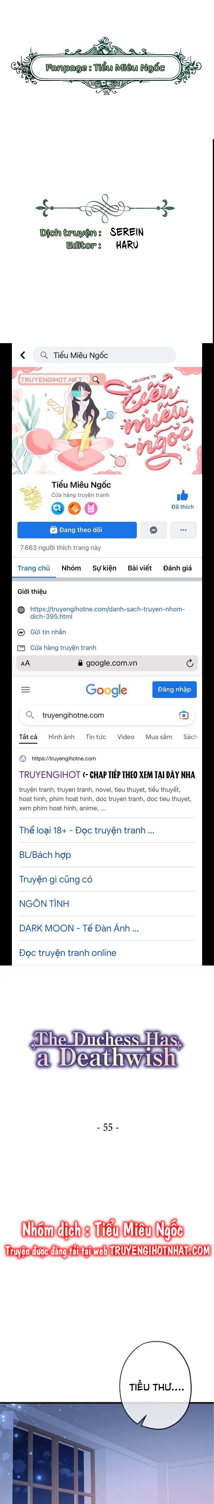 nếu trở thành ác nữ, liệu tôi có chết không ? chapter 55 1