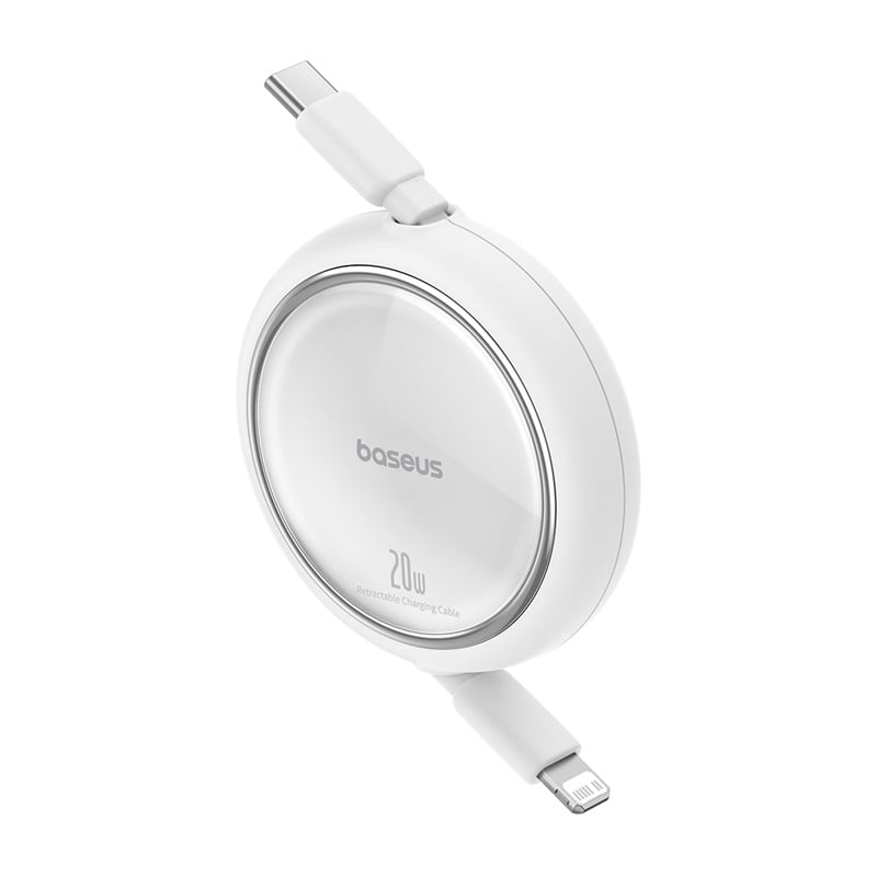 Cáp Sạc Nhanh C to IP Rút Gọn Baseus Free2Pull Mini 20W (480Mbps) - Hàng chính hãng