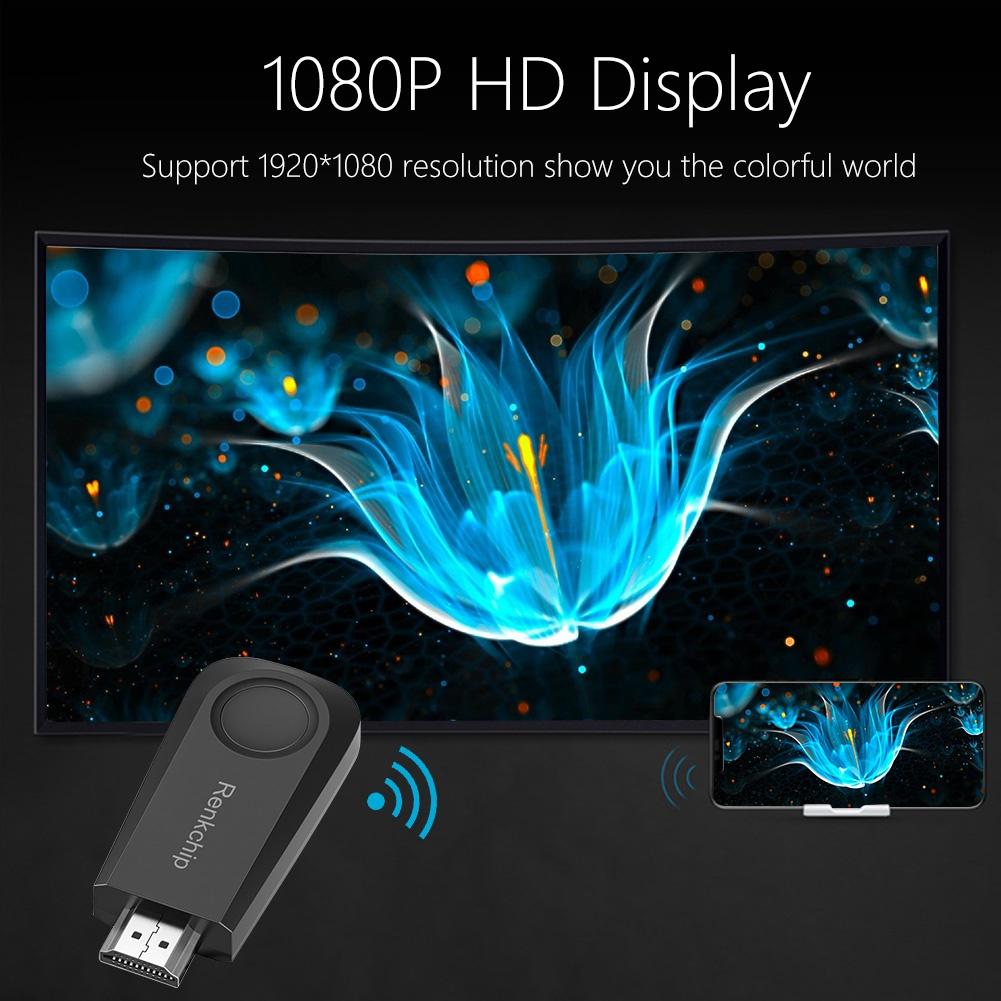 Thiết Bị Kết Nối Màn Hình E10 RENKCHIP HDMI Không Dây Cho Điện Thoại Di Động
