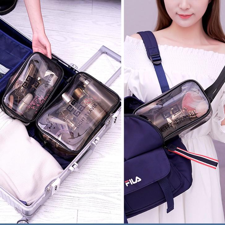 Set 3 Túi Đựng Đồ Cá Nhân Du Lịch Không Thấm Nước