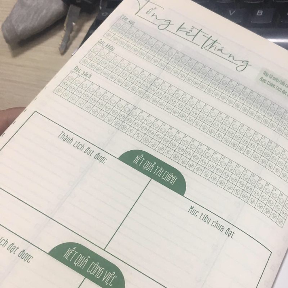 Sổ Ghi Chép Mục Tiêu Kế Hoạch Sổ Tay My Day My Lifetv