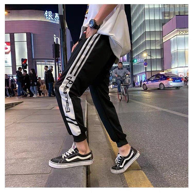 Quần jogger nam nữ thun da cá in chữ phong cách cá tính năng động,màu sắc tươi trẻ dễ phối đồ,Quần jogger nam nữ unisex sắc màu phong cách hiphop cá tính