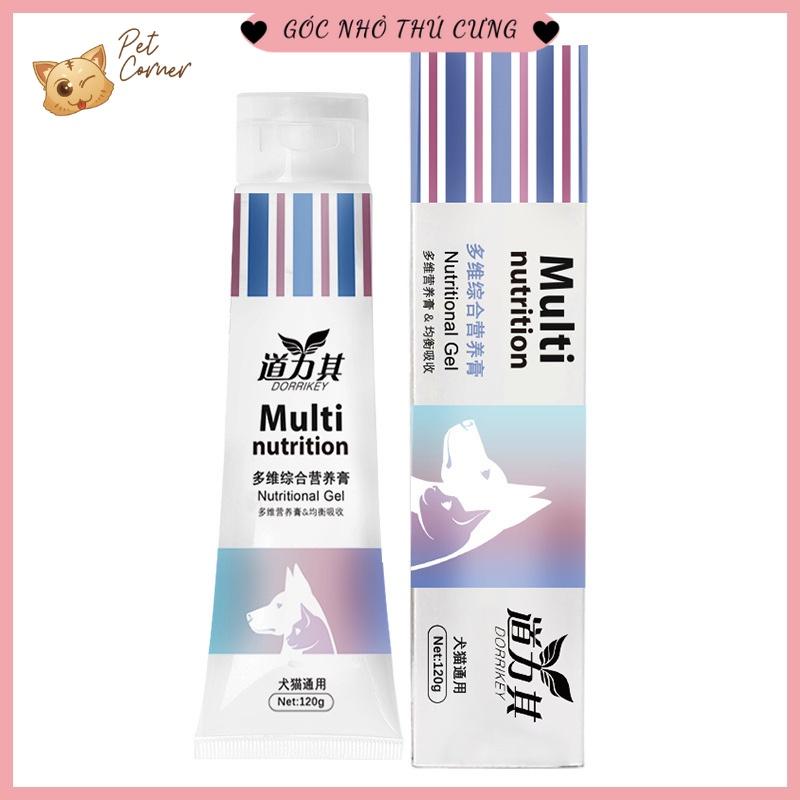 Gel dinh dưỡng cho chó mèo Dorrikey bổ sung dinh dưỡng, tăng sức đề kháng