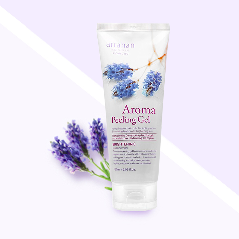 Tẩy da chết Arrahan Aroma Peeling Gel Lavender - Tím