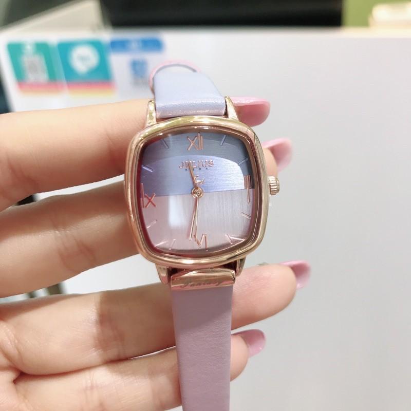 Đồng Hồ Nữ JA-1240B Julius Hàn Quốc Dây Da