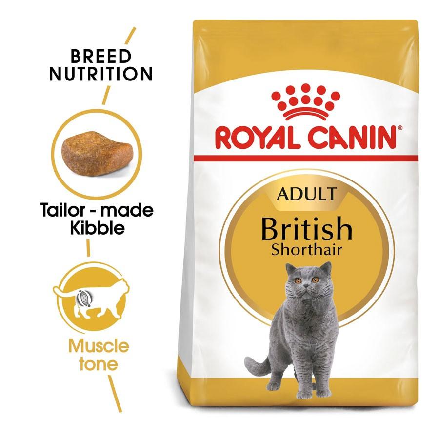 Hạt Royal Canin British Shorthair Adult Cho Mèo Lớn Anh Lông Ngắn Trưởng Thành - 400g