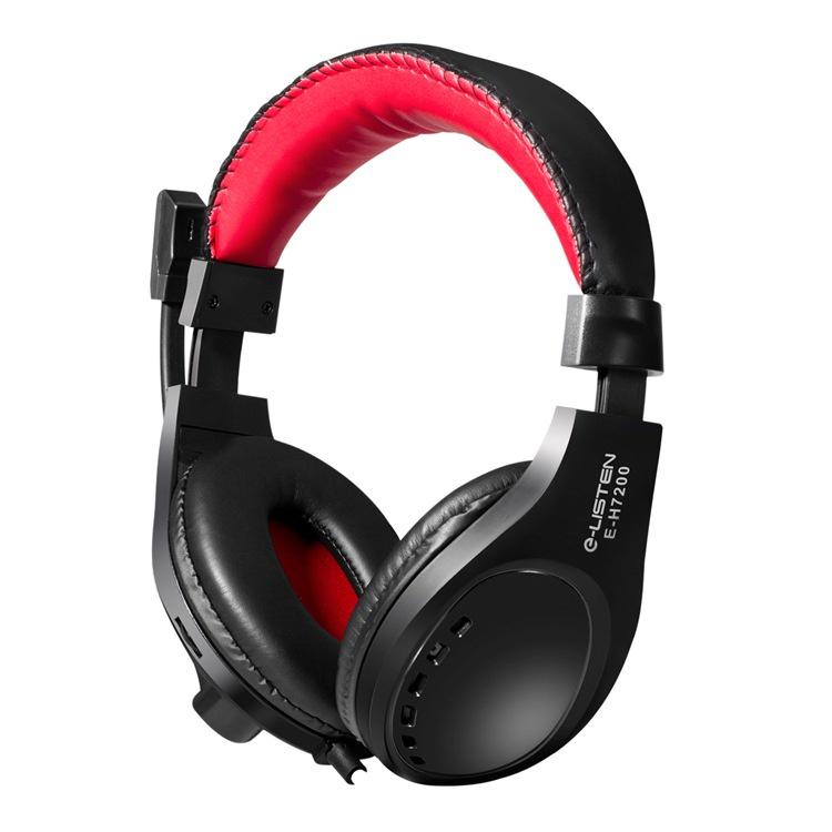 Computer headset headset game headset mobile phone computer universal bass eating chicken game electronic sports headset