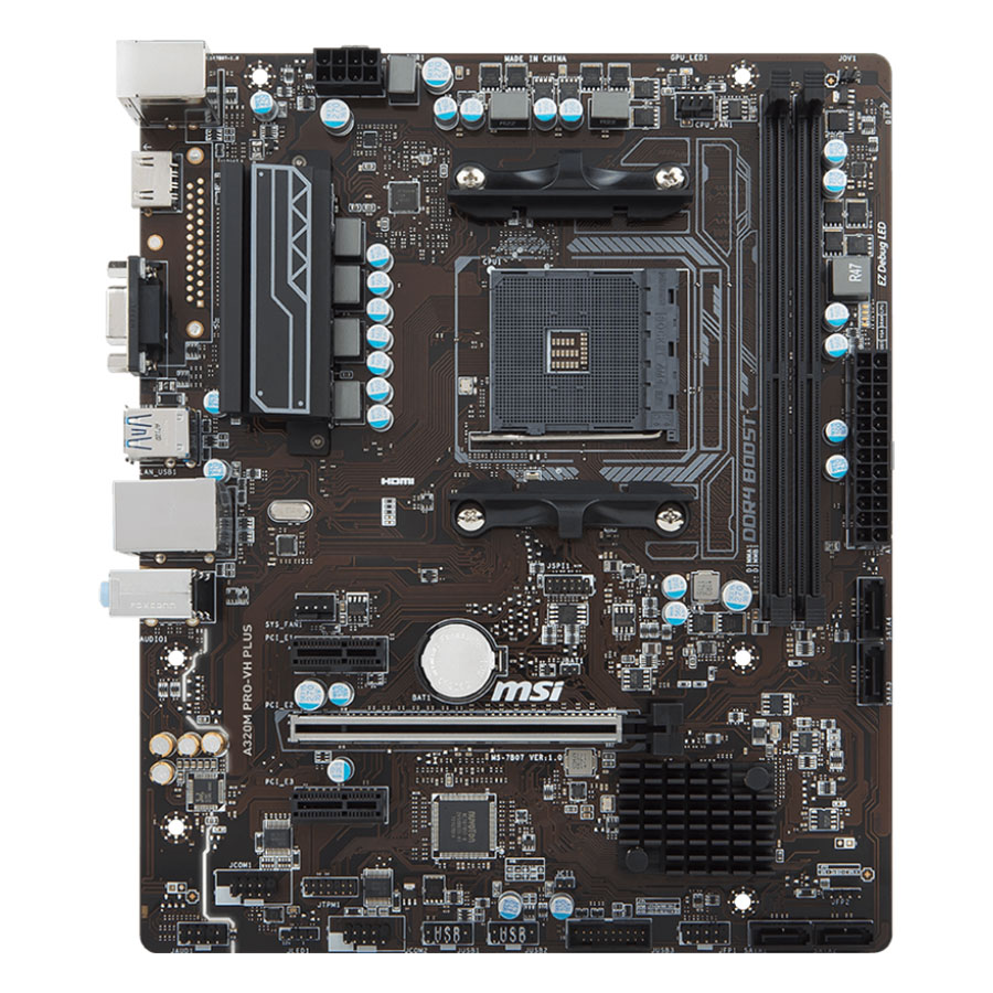 Bo Mạch Chủ Mainboard MSI A320M PRO-VH PLUS Socket AM4 - Hàng Chính Hãng